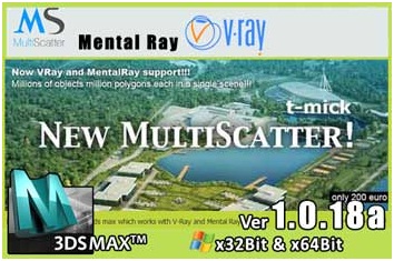 multiscatter for 3ds max 2022 multiscatter for 3ds max 2022